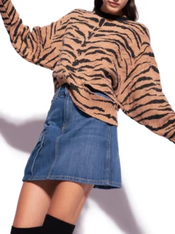 PINKO ΤΙΓΡΕ ΠΛΕΚΤΗ ΜΠΛΟΥΖΑ Μπεζ 10 PINKO ΤΙΓΡΕ ΠΛΕΚΤΗ ΜΠΛΟΥΖΑ Μπεζ -Γυναικεια Ρουχα Κατάστημα 30 334