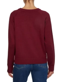 TOMMY HILFIGER ΦΟΥΤΕΡ ΜΠΛΟΥΖΑ ΜΕ ΛΟΓΟΤΥΠΟ Μπορντό -Γυναικεια Ρουχα Κατάστημα 30 371