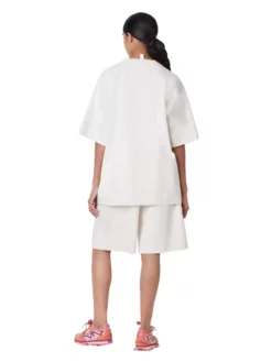 MARC JACOBS OVERSIZED T-SHIRT ΜΕ ΛΟΓΟΤΥΠΟ Λευκό -Γυναικεια Ρουχα Κατάστημα 30 376