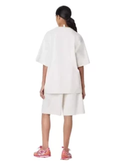 MARC JACOBS OVERSIZED T-SHIRT ΜΕ ΛΟΓΟΤΥΠΟ Λευκό -Γυναικεια Ρουχα Κατάστημα 30 377