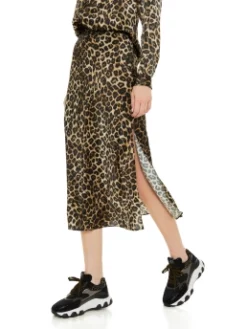 THE KOOPLES ANIMAL PRINT MIDI ΦΟΥΣΤΑ Animal Print 14 THE KOOPLES ANIMAL PRINT MIDI ΦΟΥΣΤΑ Animal Print -Γυναικεια Ρουχα Κατάστημα 30 41