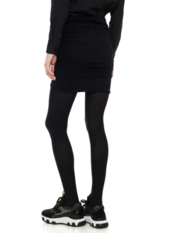 THE KOOPLES ΜΙΝΙ ΕΛΑΣΤΙΚΗ ΦΟΥΣΤΑ Μαύρο 8 THE KOOPLES ΜΙΝΙ ΕΛΑΣΤΙΚΗ ΦΟΥΣΤΑ Μαύρο -Γυναικεια Ρουχα Κατάστημα 30 42