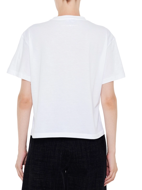ARMANI ΓΥΝΑΙΚΕΙΟ T-SHIRT ΜΕ ΛΟΓΟΤΥΠΟ Λευκό 3 ARMANI ΓΥΝΑΙΚΕΙΟ T-SHIRT ΜΕ ΛΟΓΟΤΥΠΟ Λευκό - Image 3