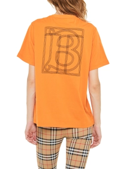 BURBERRY ΓΥΝΑΙΚΕΙΟ T-SHIRT ΜΕ ΛΟΓΟΤΥΠΟ Πορτοκαλί 6 BURBERRY ΓΥΝΑΙΚΕΙΟ T-SHIRT ΜΕ ΛΟΓΟΤΥΠΟ Πορτοκαλί - Image 6