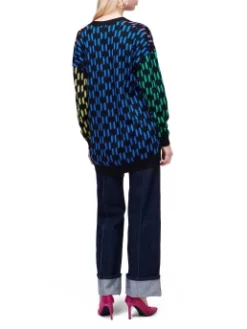 KARL LAGERFELD ΜΑΚΡΥΑ ΖΑΚΕΤΑ ΜΕ ΜΟΝΓΡΑΜΜΑ Μαύρο -Γυναικεια Ρουχα Κατάστημα 30 459