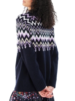 BARBOUR ΓΥΝΑΙΚΕΙΟ ΠΟΥΛΟΒΕΡ Μπλε Σκούρο 7 BARBOUR ΓΥΝΑΙΚΕΙΟ ΠΟΥΛΟΒΕΡ Μπλε Σκούρο - Image 7