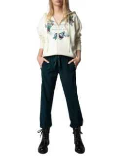 ZADIG & VOLTAIRE ΓΥΝΑΙΚΕΙΟ ΦΟΥΤΕΡ ΜΕ ΦΕΡΜΟΥΑΡ Λευκό -Γυναικεια Ρουχα Κατάστημα 30 469