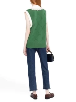 SANDRO ΑΜΑΝΙΚΗ ΖΑΚΕΤΑ Πράσινο -Γυναικεια Ρουχα Κατάστημα 30 491