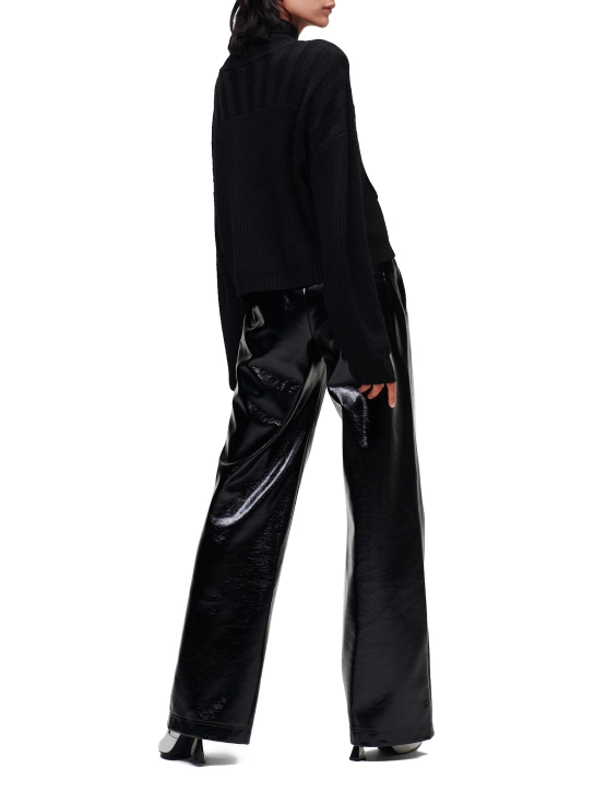 KARL LAGERFELD ΖΙΒΑΓΚΟ ΠΟΥΛΟΒΕΡ Μαύρο 3 KARL LAGERFELD ΖΙΒΑΓΚΟ ΠΟΥΛΟΒΕΡ Μαύρο - Image 3