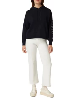 TOMMY HILFIGER ΓΥΝΑΙΚΕΙΟ ΦΟΥΤΕΡ Μπλε Σκούρο -Γυναικεια Ρουχα Κατάστημα 30 522