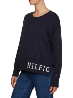 TOMMY HILFIGER ΠΟΥΛΟΒΕΡ ΜΕ ΛΟΓΟΤΥΠΟ Μπλε 10 TOMMY HILFIGER ΠΟΥΛΟΒΕΡ ΜΕ ΛΟΓΟΤΥΠΟ Μπλε -Γυναικεια Ρουχα Κατάστημα 30 526