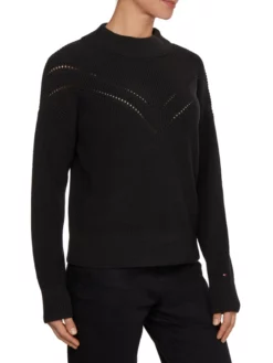 TOMMY HILFIGER ΓΥΝΑΙΚΕΙΟ ΠΟΥΛΟΒΕΡ Μαύρο 10 TOMMY HILFIGER ΓΥΝΑΙΚΕΙΟ ΠΟΥΛΟΒΕΡ Μαύρο -Γυναικεια Ρουχα Κατάστημα 30 528