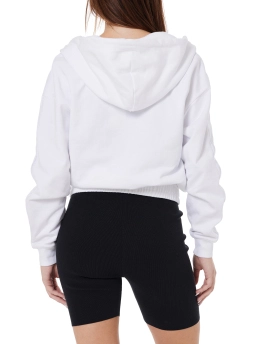 CALVIN KLEIN ΓΥΝΑΙΚΕΙΑ ΖΑΚΕΤΑ ΜΕ ΚΟΥΚΟΥΛΑ Λευκό 6 CALVIN KLEIN ΓΥΝΑΙΚΕΙΑ ΖΑΚΕΤΑ ΜΕ ΚΟΥΚΟΥΛΑ Λευκό - Image 6