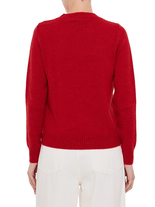 MAX MARA WEEKEND ΠΟΥΛΟΒΕΡ ΜΕ ΣΧΕΔΙΟ Κόκκινο 3 MAX MARA WEEKEND ΠΟΥΛΟΒΕΡ ΜΕ ΣΧΕΔΙΟ Κόκκινο - Image 3