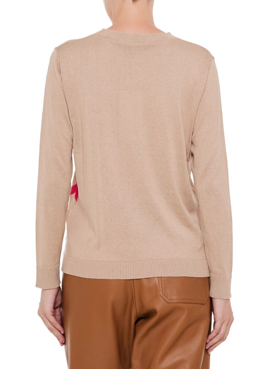 MAX MARA WEEKEND ΠΟΥΛΟΒΕΡ ΜΕ ΣΧΕΔΙΟ Μπεζ 3 MAX MARA WEEKEND ΠΟΥΛΟΒΕΡ ΜΕ ΣΧΕΔΙΟ Μπεζ - Image 3