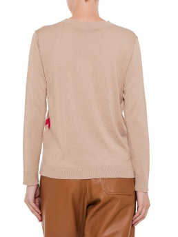 MAX MARA WEEKEND ΠΟΥΛΟΒΕΡ ΜΕ ΣΧΕΔΙΟ Μπεζ 6 MAX MARA WEEKEND ΠΟΥΛΟΒΕΡ ΜΕ ΣΧΕΔΙΟ Μπεζ - Image 6