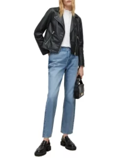 ALL SAINTS FAUX LEATHER BIKER JACKET Μαύρο 14 ALL SAINTS FAUX LEATHER BIKER JACKET Μαύρο -Γυναικεια Ρουχα Κατάστημα 30 567