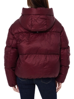 TOMMY HILFIGER ΓΥΝΑΙΚΕΙΟ ΚΑΠΙΤΟΝΕ ΜΠΟΥΦΑΝ Μπορντό 6 TOMMY HILFIGER ΓΥΝΑΙΚΕΙΟ ΚΑΠΙΤΟΝΕ ΜΠΟΥΦΑΝ Μπορντό - Image 6