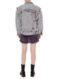 ISABEL MARANT DENIM JACKET VERONICA Γκρι -Γυναικεια Ρουχα Κατάστημα 30 638