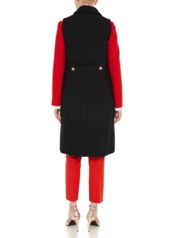 MAX&CO. ΜΑΚΡΥ ΓΙΛΕΚΟ Μαύρο 6 MAX&CO. ΜΑΚΡΥ ΓΙΛΕΚΟ Μαύρο - Image 6