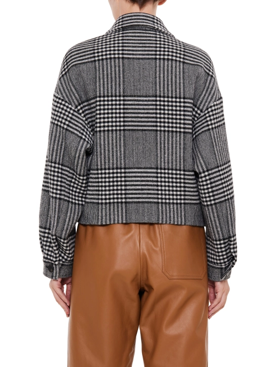 MAX MARA WEEKEND ΚΑΡΟ ΚΟΝΤΟ ΠΑΛΤΟ Μαύρο 3 MAX MARA WEEKEND ΚΑΡΟ ΚΟΝΤΟ ΠΑΛΤΟ Μαύρο - Image 3