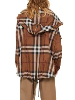 BURBERRY ΚΑΡΟ ΑΔΙΑΒΡΟΧΟ ΜΠΟΥΦΑΝ Καρό 11 BURBERRY ΚΑΡΟ ΑΔΙΑΒΡΟΧΟ ΜΠΟΥΦΑΝ Καρό -Γυναικεια Ρουχα Κατάστημα 30 667