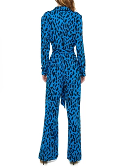 DIANE VON FURSTENBERG ΕΜΠΡΙΜΕ ΟΛΟΣΩΜΗ ΦΟΡΜΑ MILLY Μπλε 6 DIANE VON FURSTENBERG ΕΜΠΡΙΜΕ ΟΛΟΣΩΜΗ ΦΟΡΜΑ MILLY Μπλε - Image 6