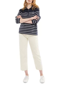 BARBOUR ΓΥΝΑΙΚΕΙΟ ΠΑΝΤΕΛΟΝΙ Λευκό -Γυναικεια Ρουχα Κατάστημα 30 86