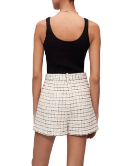 MAJE TWEED ΣΟΡΤΣ Εκρού -Γυναικεια Ρουχα Κατάστημα 30 91