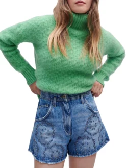 MAJE DENIM ΣΟΡΤΣΑΚΙ Μπλε -Γυναικεια Ρουχα Κατάστημα 30 92