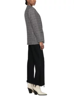 SANDRO ΚΑΡΟ ΣΑΚΑΚΙ Καρό -Γυναικεια Ρουχα Κατάστημα 40 100