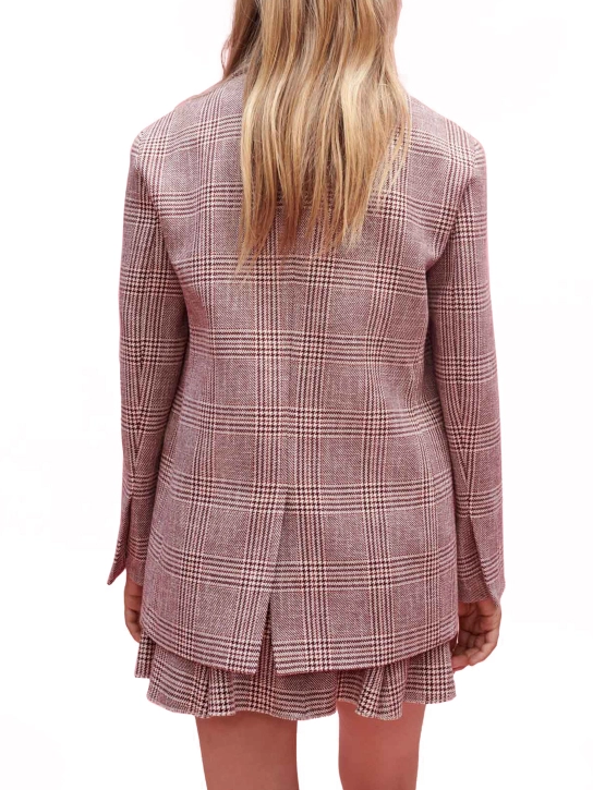 MAJE ΚΑΡΟ ΣΑΚΑΚΙ ΜΕ ΖΩΝΗ Καρό 4 MAJE ΚΑΡΟ ΣΑΚΑΚΙ ΜΕ ΖΩΝΗ Καρό - Image 4