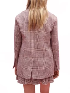 MAJE ΚΑΡΟ ΣΑΚΑΚΙ ΜΕ ΖΩΝΗ Καρό 15 MAJE ΚΑΡΟ ΣΑΚΑΚΙ ΜΕ ΖΩΝΗ Καρό -Γυναικεια Ρουχα Κατάστημα 40 105