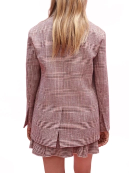 MAJE ΚΑΡΟ ΣΑΚΑΚΙ ΜΕ ΖΩΝΗ Καρό 8 MAJE ΚΑΡΟ ΣΑΚΑΚΙ ΜΕ ΖΩΝΗ Καρό - Image 8