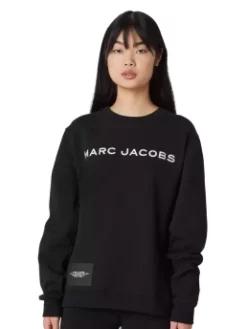 MARC JACOBS ΦΟΥΤΕΡ ΜΠΛΟΥΖΑ ΜΕ ΛΟΓΟΤΥΠΟ Μαύρο -Γυναικεια Ρουχα Κατάστημα 40 135