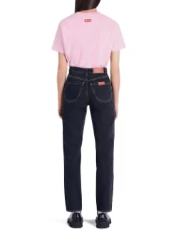 KENZO T-SHIRT ΜΕ ΣΤΑΜΠΑ Ροζ -Γυναικεια Ρουχα Κατάστημα 40 165