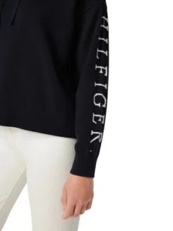 TOMMY HILFIGER ΓΥΝΑΙΚΕΙΟ ΦΟΥΤΕΡ Μπλε Σκούρο -Γυναικεια Ρουχα Κατάστημα 40 206