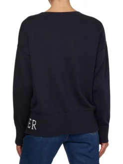 TOMMY HILFIGER ΠΟΥΛΟΒΕΡ ΜΕ ΛΟΓΟΤΥΠΟ Μπλε 11 TOMMY HILFIGER ΠΟΥΛΟΒΕΡ ΜΕ ΛΟΓΟΤΥΠΟ Μπλε -Γυναικεια Ρουχα Κατάστημα 40 210