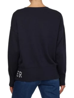 TOMMY HILFIGER ΠΟΥΛΟΒΕΡ ΜΕ ΛΟΓΟΤΥΠΟ Μπλε 15 TOMMY HILFIGER ΠΟΥΛΟΒΕΡ ΜΕ ΛΟΓΟΤΥΠΟ Μπλε -Γυναικεια Ρουχα Κατάστημα 40 211