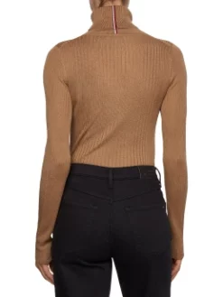 TOMMY HILFIGER ΓΥΝΑΙΚΕΙΟ ΖΙΒΑΓΚΟ ΠΟΥΛΟΒΕΡ Μπεζ -Γυναικεια Ρουχα Κατάστημα 40 217