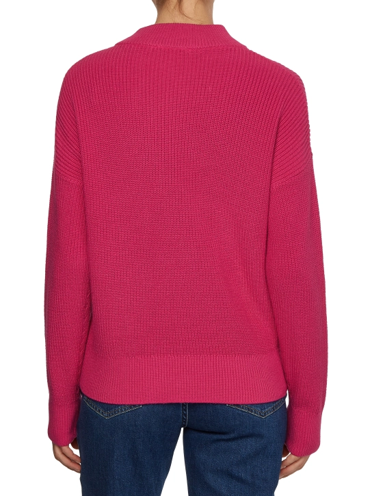 TOMMY HILFIGER ΓΥΝΑΙΚΕΙΟ ΠΟΥΛΟΒΕΡ Φούξια 4 TOMMY HILFIGER ΓΥΝΑΙΚΕΙΟ ΠΟΥΛΟΒΕΡ Φούξια - Image 4