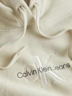 CALVIN KLEIN ΓΥΝΑΙΚΕΙΟ ΦΟΥΤΕΡ ΜΕ ΚΟΥΚΟΥΛΑ Λευκό -Γυναικεια Ρουχα Κατάστημα 40 221