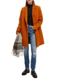 SCOTCH & SODA ΓΥΝΑΙΚΕΙΟ ΠΑΛΤΟ Πορτοκαλί 18 SCOTCH & SODA ΓΥΝΑΙΚΕΙΟ ΠΑΛΤΟ Πορτοκαλί -Γυναικεια Ρουχα Κατάστημα 40 233