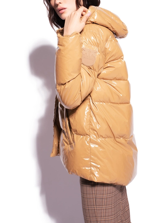 PINKO ΚΑΠΙΤΟΝΕ ΜΠΟΥΦΑΝ ΜΟΥΣΤΑΡΔΙ 4 PINKO ΚΑΠΙΤΟΝΕ ΜΠΟΥΦΑΝ ΜΟΥΣΤΑΡΔΙ - Image 4