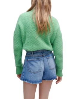 MAJE DENIM ΣΟΡΤΣΑΚΙ Μπλε -Γυναικεια Ρουχα Κατάστημα 40 44