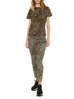 THE KOOPLES ANIMAL PRINT ΠΑΝΤΕΛΟΝΙ Animal Print -Γυναικεια Ρουχα Κατάστημα 40 74