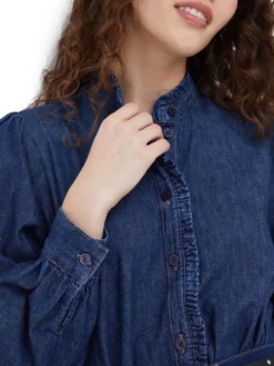 TOMMY HILFIGER ΤΖΙΝ ΠΟΥΚΑΜΙΣΟ Μπλε -Γυναικεια Ρουχα Κατάστημα 40 92