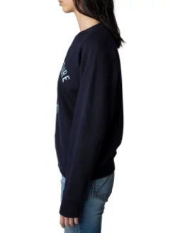 ZADIG & VOLTAIRE ΓΥΝΑΙΚΕΙΟ ΦΟΥΤΕΡ Μπλε -Γυναικεια Ρουχα Κατάστημα 50 43