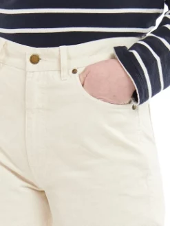 BARBOUR ΓΥΝΑΙΚΕΙΟ ΠΑΝΤΕΛΟΝΙ Λευκό -Γυναικεια Ρουχα Κατάστημα 50 9