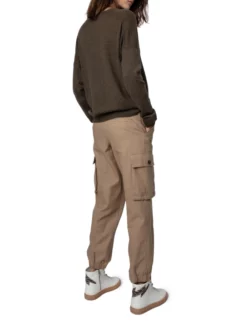 ZADIG & VOLTAIRE ΚΑΣΜΙΕΡΕΝΙΟ ΠΟΥΛΟΒΕΡ Καφέ -Γυναικεια Ρουχα Κατάστημα 60 22